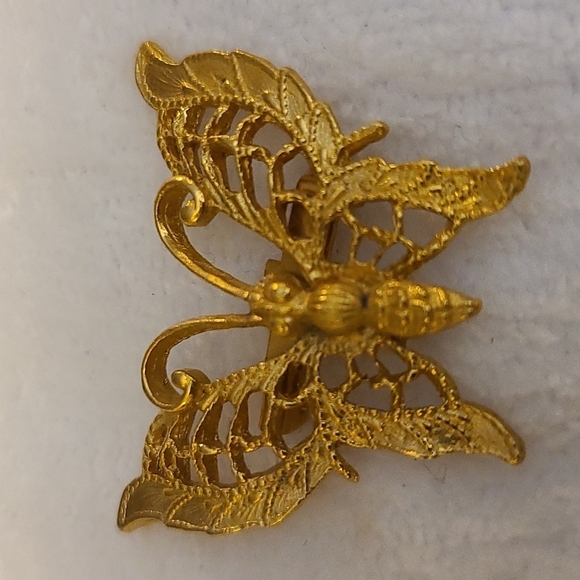 Two vintage butterfly brooches - Picture 6 of 8